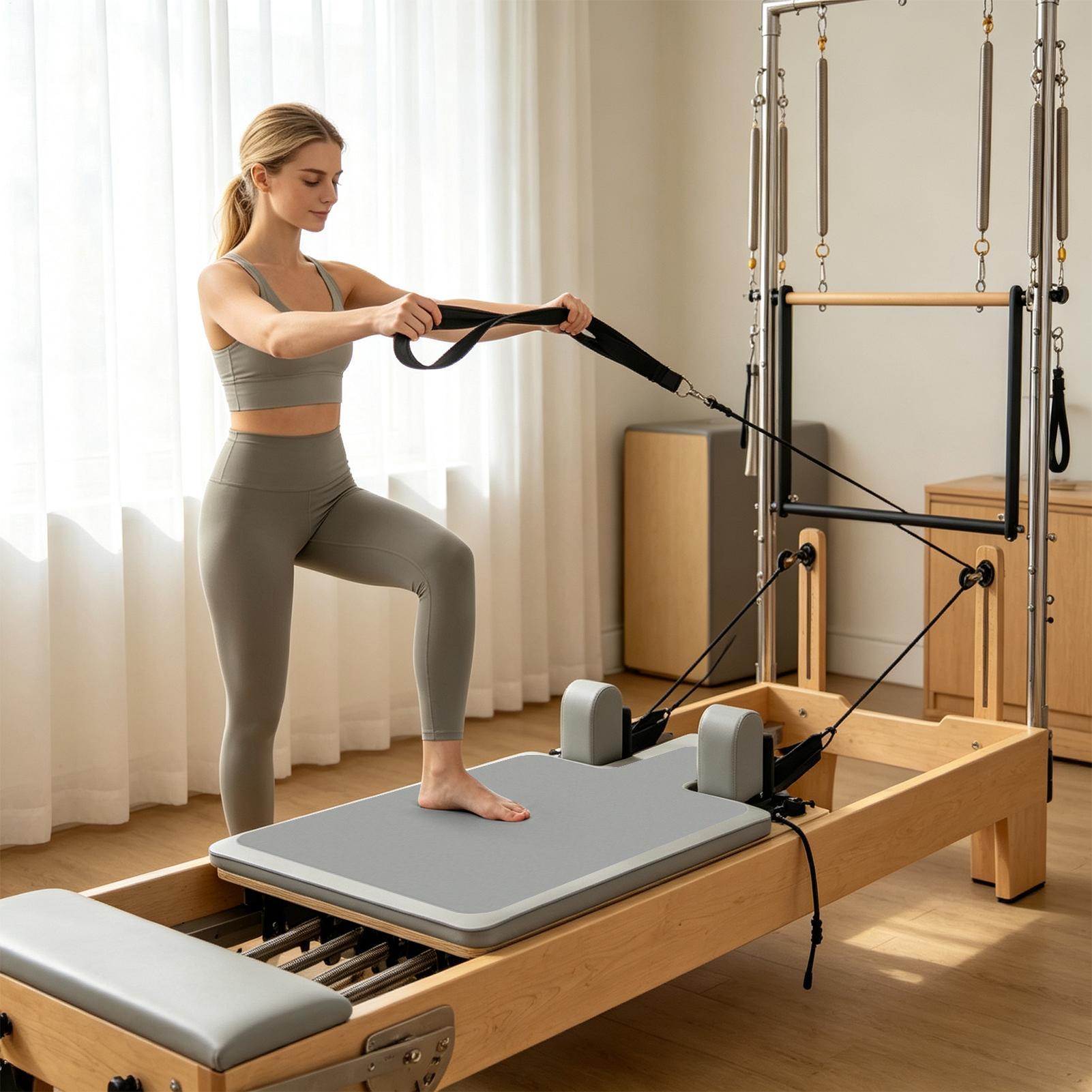 リフォーマータオル、柔らかく厚手で、折りたたみ可能。エクササ - Pilates & Yoga Vida のレビューと価格